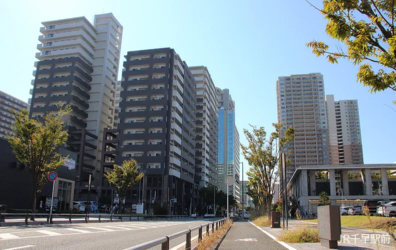 香椎駅前風景
