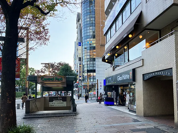 駅周辺の風景