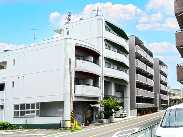 居住棟の外観