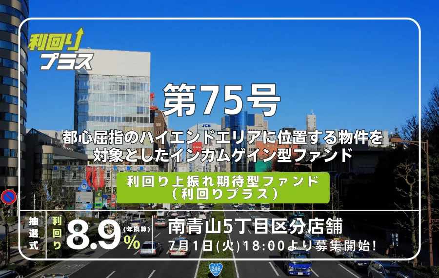 利回り不動産75号ファンド紹介