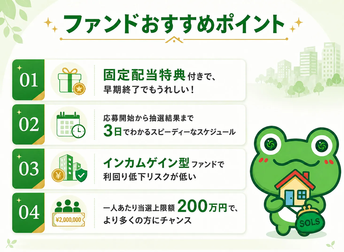 ファンドおすすめポイント